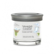 Sviečka Yankee Candle CLEAN COTTON TUMBLER SMALL - 122G