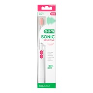 Sonická zubná kefka GUM SONIC Sensitive WHITE AAA