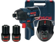 NÁRAZOVÝ SKRUTKOVAČ 12V GDR 12V-110 BOSCH 2x3,0Ah