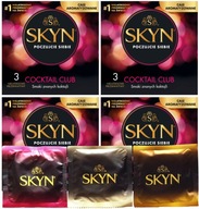 SKYN Ochutené kondómy COCKTAIL CLUB 12 kusov