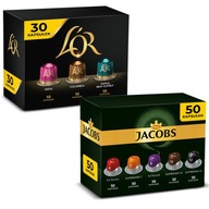 Jacobs L'OR kapsuly komp. s Nespresso(r)* 80 ks