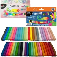 KIDEA SCHOOL PLAST 24 NEON + 24 PASTEL