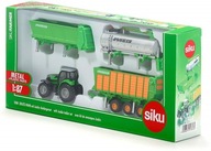 SIKU TRAKTOR S PRÍVESNOU SÚPRAVOU JOSKIN 1848 MODEL