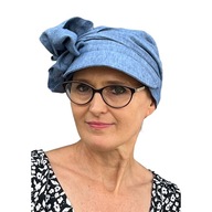 Turban Lara so šiltom L-316 džínsy letné EVA DESIGN