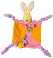 Cuddly Rag Bunny TAF TOYS Orange