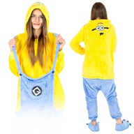 TEPLÉ PYŽAMÁ JEDNODIELNE TRENDOVÉ SÚPRAVY MINION ONESIE KIGURUMI KOSTÝM NA Zips L