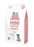 BRIT CARE MINI GRAIN FREE PUPPY LAMB 2 KG