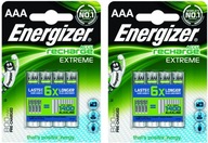 Energizer Extreme AAA 1,2V 800mAh batéria 8 ks