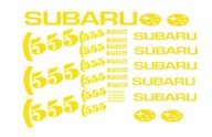 sada nálepiek subaru subaru 555