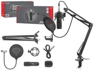 STUDIO MIKROFÓN GENESIS XLR STREAMING POP FILTER