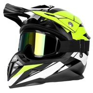 MOTORKÁRSKA PRILBA CROSS HORN Q ENDURO QUAD GOGGLE M