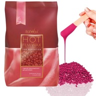 ItalWax Tvrdý vosk na odstraňovanie chĺpkov Rose Rose 500g