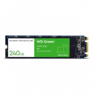 SSD zelený 240 GB SATA M.2 2280 WDS240G3G0B