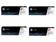 4x toner Hp 201X 201A CF400X CF401A CF402A CF403A