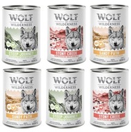 Wolf of Wilderness dospelý mix príchutí 6x400g