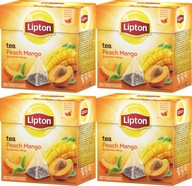 LIPTON PEACH MANGO pyramídový čaj x4