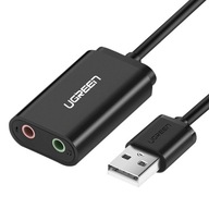 UGREEN MUSIC ZVUKOVÁ KARTA ADAPTÉR USB JACK