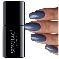 SEMILAC 324 SEA BLUE SHIMMER Hybridný lak na nechty 7ml