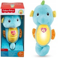 Fisher Price Svieti morský koník s upokojujúcimi melódiami na spánok v modrej farbe