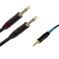 SSQ MIJM1 - 3,5 mm stereo jack - 2x 6,3 mm mono jack