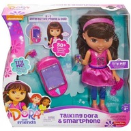 Hovoriaca bábika Dora a smartfón Fisher Price DXB81