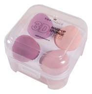 Špongiové mixéry na make-up Top Choice (38358) 4 ks