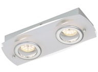 Briloner LED stropné svietidlo 10W 800lm teplý biely chróm