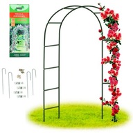 ZÁHRADNÁ PERGOLA KOVOVÝ OBLOUK 240 CM + ZDARMA !!