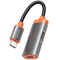 MCDODO ADAPTÉR 2X USB-C ADAPTÉROVÝ KÁBEL USB TYP C PRE SAMSUNG APPLE S DAC