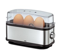 Cilio Classico elektrický varič vajec strieborný na 3 vajcia