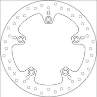 BREMBO 68B407C0 Brzdový kotúč (1ks)