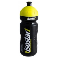 Cyklistická fľaša na vodu ISOSTAR 650 ml Čierna