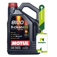 OLEJ MOTUL 8100 X-CLEAN EFE 5W30 5L + ZADARMO