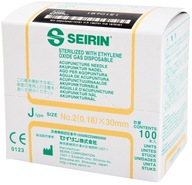 SEIRIN - J-Typ 2 - 0,18 x 30mm 100 ks.