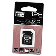 128GB KARTA GOODRAM CL10 MICROSDXC + SD ADAPTÉR