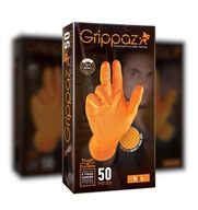 Nitrilové rukavice Grippaz 246 Orange'M