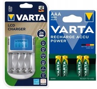 VARTA LCD CHARGER + 4 1000mAh R3 AAA batérie