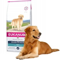 EUKANUBA Zlatý retriever Kuracie Suché krmivo pre psov 12kg vrece Hydina