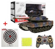 RC TANK NA DIAĽKOVÉ OVLÁDANIE s ODPAĽOVANÍM + ŠTÍTOM