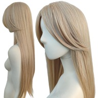 Parochňa s dlhou ofinou PLATINUM COLD BLONDE Barbie cosplay dlhý 90cm HR