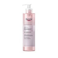 EUCERIN ANTI-PIGMENT Čistiaci gél na tvár proti zafarbeniu 2% AHA kyselina 400 ml