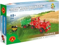 Traktor s prívesom Farmer Little Constructor