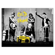 Plagáty 40x30 Banksy Old school