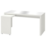 IKEA MALM priehľadná podložka na stôl 151x65cm, značka MaxiMAT