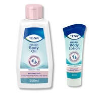 TENA BODY OIL ošetrujúci olej do kúpeľa alebo tela 250ml Balzam 20ml