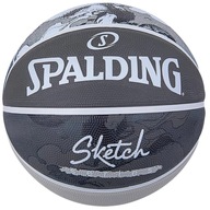 Skákací loptička Spalding Sketch 84382Z 7 čierna