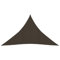 vidaXL Shade Sail 160 g/m² hnedá,