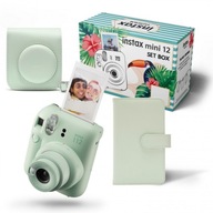 Instax Mini 12 veľké zelené puzdro na fotoaparát