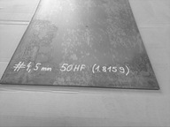 Oceľ 50HF / 1,8159, rozmer #4,5x100x500 mm