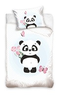 Súprava posteľnej bielizne BABY PANDA 100x135 + 40x60 bavlna